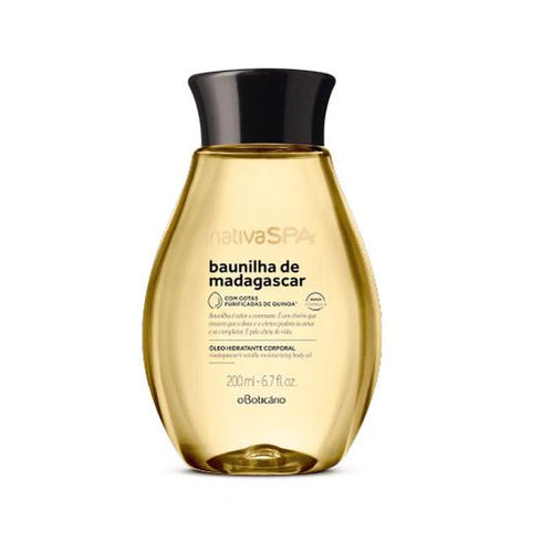 O Boticário Madagascar Vanilla Nativa Spa Soothing Body Oil 200ml